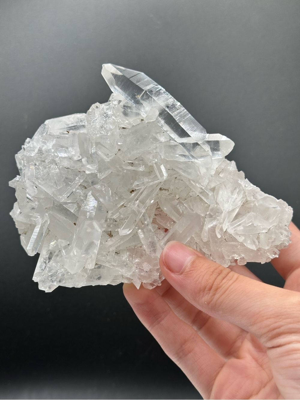 Arkansas Clear Quartz Cluster 🫧🤍🫧 ACQ10